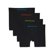 Fruit of the Loom Boys' Seamless Comfort Boxer Briefs, 4 Pack, Sizes S-XL